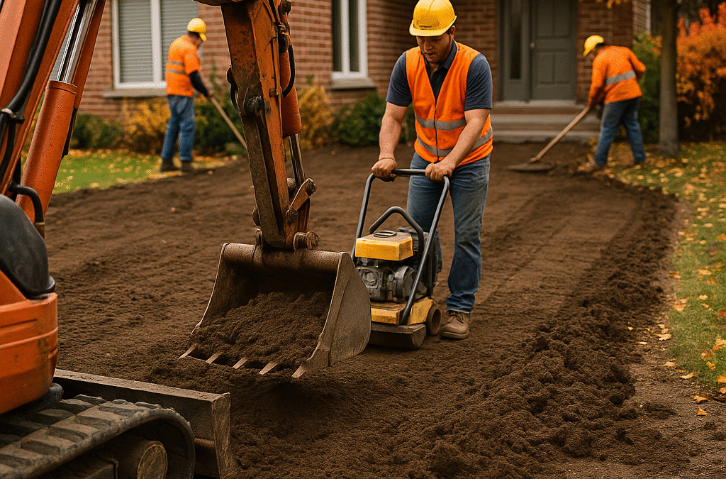 Why Proper Grading and Leveling Matters: Preventing Water Damage in Ottawa Homes