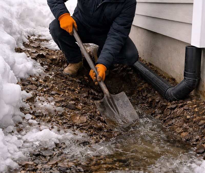 Protecting Foundations in Winter: How Proper Grading and Excavation Prevent Costly Repairs