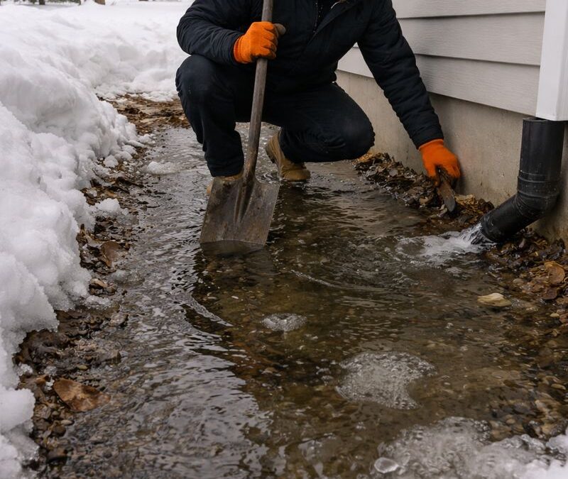 Why January Is the Best Time to Identify Drainage Problems Before Spring Thaw