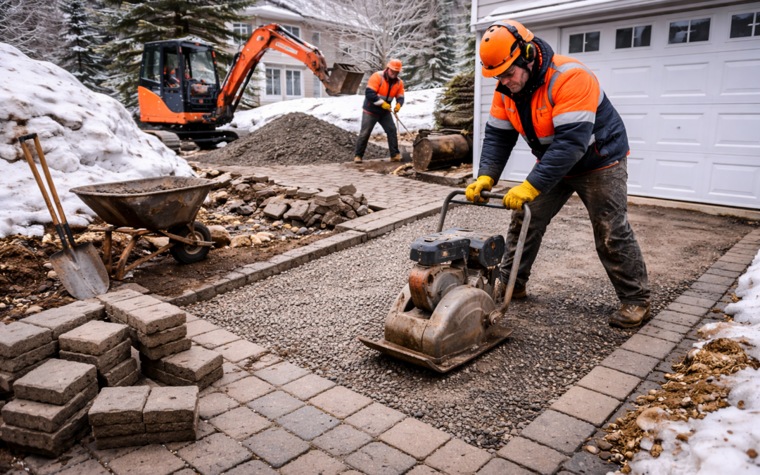 Driveway and Walkway Damage After Winter: How Proper Ground Preparation Prevents Costly Repairs