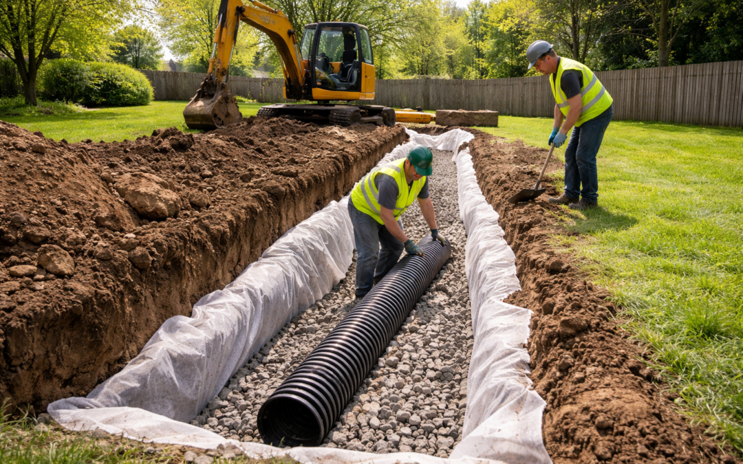 Trenching and Underground Drainage Solutions: Preventing Water Problems Before They Start