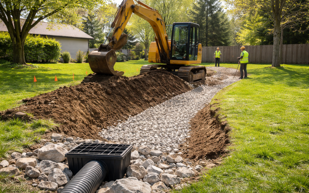 Excavation and Grading for Proper Water Management: Protecting Your Property From Costly Damage