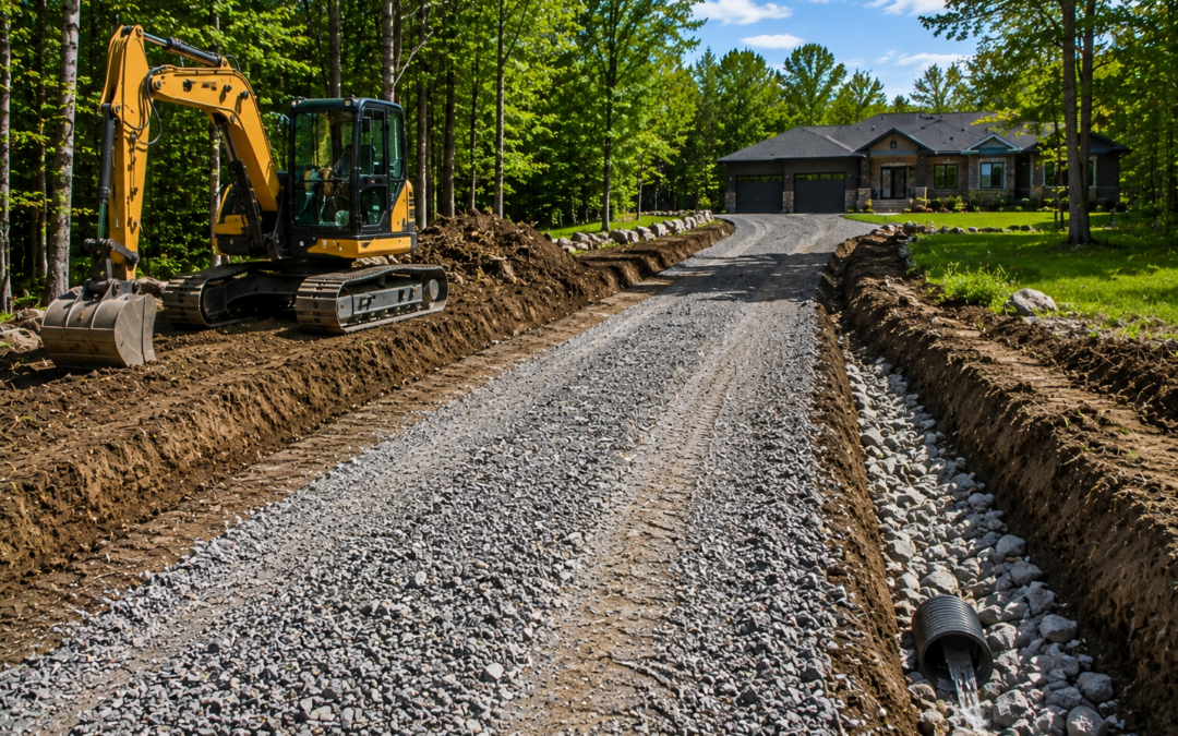 Excavation for New Driveway Installations: Building Durable Access Routes for Residential and Rural Properties
