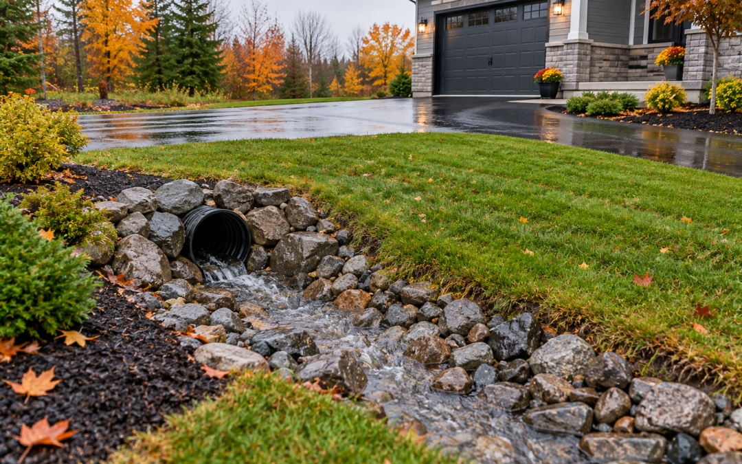Before Winter Arrives: What Your Property’s Drainage Can Tell You About the Work It Needs
